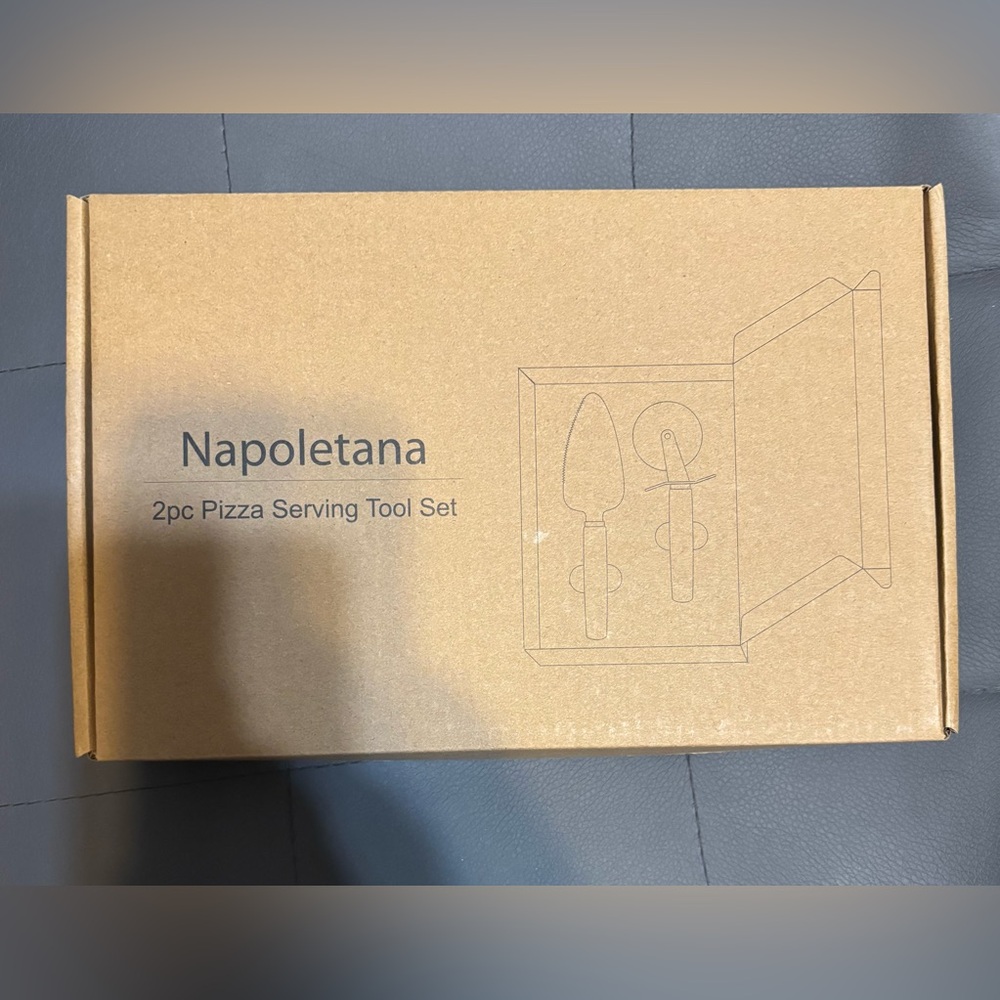 Napoletana Silver Pizza Serving Tool Set